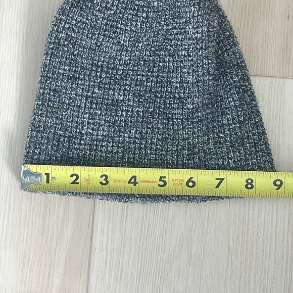 Yea.Nice Beanie Soft Knit Folded Waffle Weave Beanie Hat-Cap Heather Gray Unisex - Picture 5 of 8